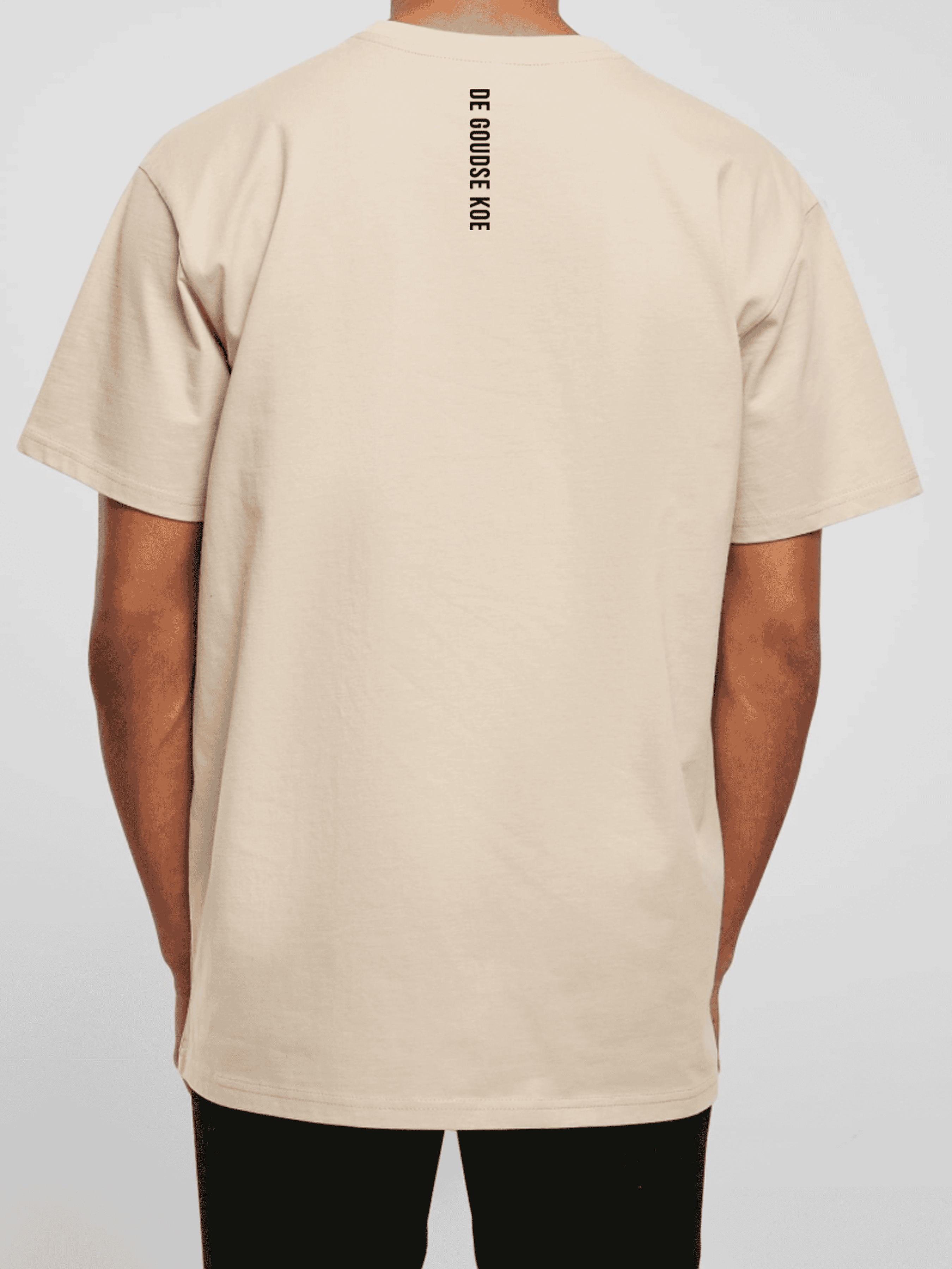 T-shirt Zand - Achterkant